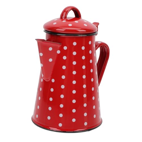 DECOMELODY Emaille Wasserkocher mit Handgriff Leichter Camping Kessel aus Langlebigem Bruchsicherem Material Ergonomischer Ausguss für Haushalt Tee und Kaffee Zubereitung DECOMELODY Emaille Wasserkocher mit Handgriff Leichter Camping Kessel aus Langlebigem Bruchsicherem Material Ergonomischer Ausguss für Haushalt Tee und Kaffee Zubereitung von DECOMELODY