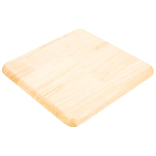 DECOMELODY Ersatz Sitzfläche Quadratisch Massivholz Robust Langlebig für Küchenstuhl Hocker Esszimmerstuhl Restaurantstuhl Multifunktional mit Feiner Verarbeitung und Stabilem Design von DECOMELODY
