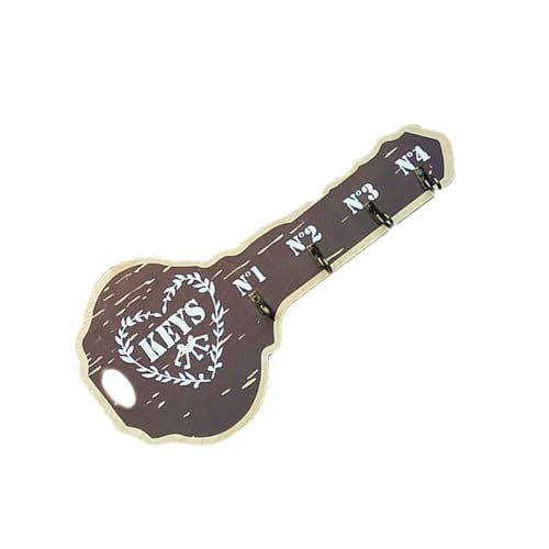 DECOMELODY Europäischer Holz Schlüsselhalter Wandmontage Multifunktional Stabiler Schlüsselaufhänger für Flur Wohnzimmer und Eingang Rustikales Design Praktische Ablage für Zuhause und DECOMELODY Europäischer Holz Schlüsselhalter Wandmontage Multifunktional Stabiler Schlüsselaufhänger für Flur Wohnzimmer und Eingang Rustikales Design Praktische Ablage für Zuhause und von DECOMELODY