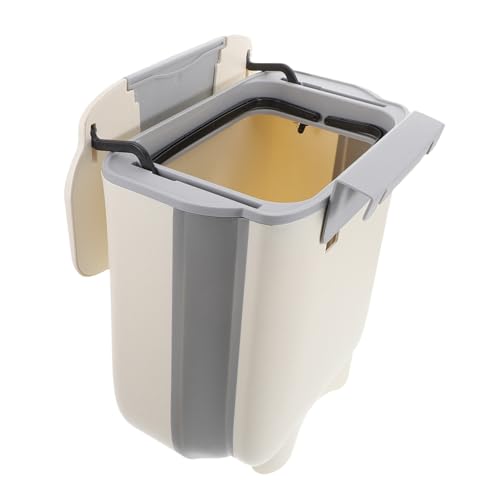 DECOMELODY Faltbarer Hängender Mülleimer mit Deckel Geruchsdicht Platzsparend für Küche Bad Wohnmobil Schlafzimmer Wandmontage Kunststoff Abfalleimer für Unterschrank DECOMELODY Faltbarer Hängender Mülleimer mit Deckel Geruchsdicht Platzsparend für Küche Bad Wohnmobil Schlafzimmer Wandmontage Kunststoff Abfalleimer für Unterschrank von DECOMELODY