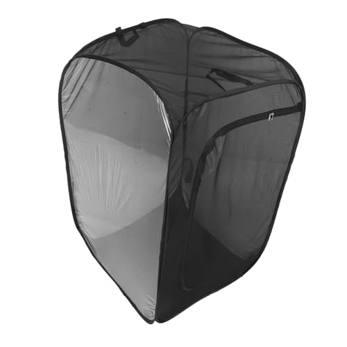 DECOMELODY Faltbarer Schmetterlingskäfig Insektengehege mit Reißverschluss Leicht Kompakt für Raupenzucht Insektenhaltung und Naturbeobachtung Drinnen und Draußen von DECOMELODY