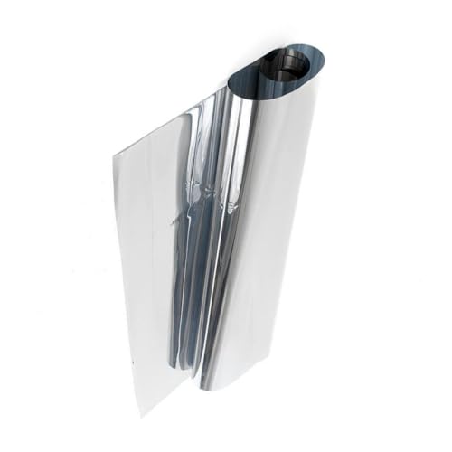 DECOMELODY Fensterfolie Silber Statische wasserdichte Sichtschutzfolie UV Schutz für Zuhause Büro Fenster mit Hitzeschutz und Tageszeit Privatsphäre DECOMELODY Fensterfolie Silber Statische wasserdichte Sichtschutzfolie UV Schutz für Zuhause Büro Fenster mit Hitzeschutz und Tageszeit Privatsphäre von DECOMELODY