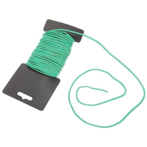 DECOMELODY Flexibles Gartenpflanzen Bindeband Wiederverwendbarer Pflanzenbinder aus Kunststoff und Eisen Multifunktionale Rankhilfe zum Befestigen von Blumen Gemüse Weinreben und Sträuchern von DECOMELODY