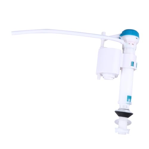 DECOMELODY Füllventil mit Einstellbarem Wassereinlass Push Button Ventil für Wc Spülkasten Höhenverstellbar mit Geräuscharmer Funktion Retraktabler Anschluss für Badezimmer und Toiletten von DECOMELODY