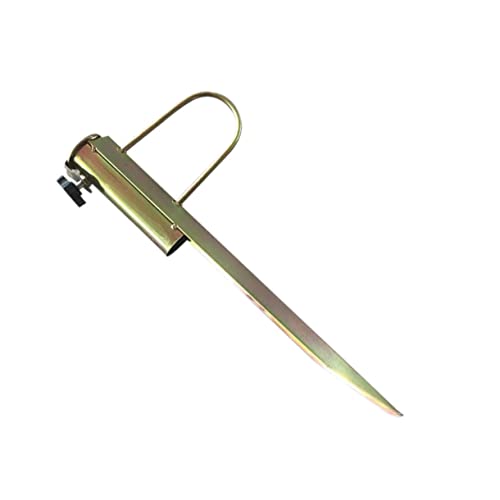 DECOMELODY Galvanisierter für Sonnenschirme Stabiler Erdspieß für Strand und Gartenschirme für Lockeren Boden Robustes Design Einfacher Einsatz von DECOMELODY