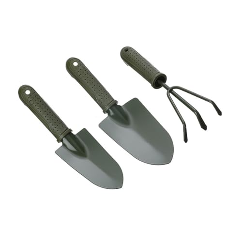 DECOMELODY Gartenwerkzeug Set mit Ergonomischem Griff Langlebige Jät Schaufel und Rechen für Gartenliebhaber Robustes für Pflanzenpflege und Unkrautentfernung im Außenbereich DECOMELODY Gartenwerkzeug Set mit Ergonomischem Griff Langlebige Jät Schaufel und Rechen für Gartenliebhaber Robustes für Pflanzenpflege und Unkrautentfernung im Außenbereich von DECOMELODY