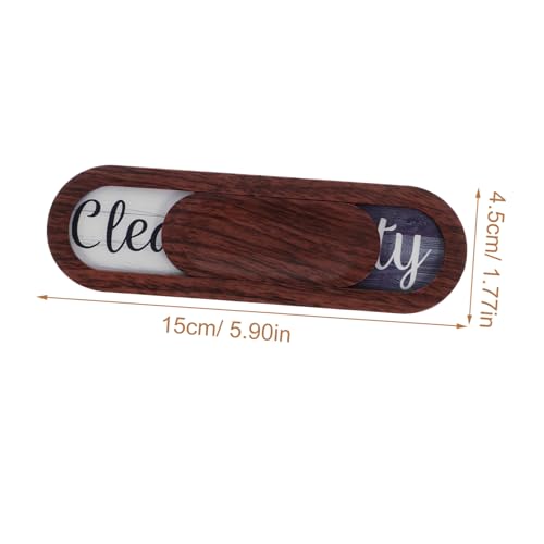 DECOMELODY Geschirrspüler Magnet Sauber Schmutzig Schild aus Langlebigem Acryl und Abs Eleganter Indikator für Sauberes oder Schmutziges Geschirr Stilvolles Küchenzubehör mit Robustem Design von DECOMELODY