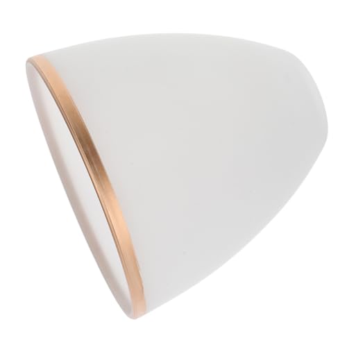 DECOMELODY Glas Lampenschirm Ersatz für Deckenleuchte Pendelleuchte Transparent Lampenabdeckung Schlafzimmer Wohnzimmer Bar Dekorationsglas mit Glatter Oberfläche Einfache Montage von DECOMELODY