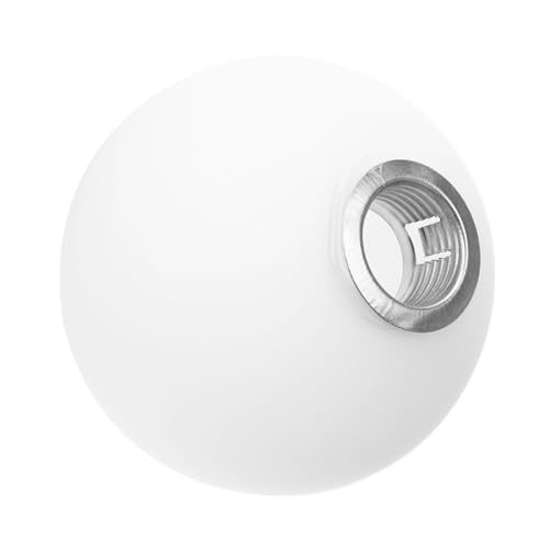DECOMELODY Glas Lampenschirm Kugelförmig Fassung Ersatz Lampenglas Deckenlampe Tischlampe Pendelleuchte Moderne Lichtabdeckung von DECOMELODY