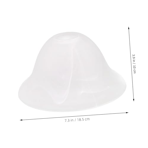 DECOMELODY Glas Lampenschirm Lampenhalter Ersatzglas Pendelleuchte Deckenlampe Weißer Schirm Stilvoll Robust Für Wohnzimmer Balkon Garten Beleuchtung DECOMELODY Glas Lampenschirm Lampenhalter Ersatzglas Pendelleuchte Deckenlampe Weißer Schirm Stilvoll Robust Für Wohnzimmer Balkon Garten Beleuchtung von DECOMELODY
