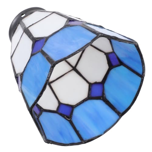 DECOMELODY Glas Lampenschirm Mediterran Dekorativer Deckenleuchten Schirm für Fassung Feiner Schutz für Hängeleuchte und Wandlampe Einfache Montage Elegante Wohnraumbeleuchtung DECOMELODY Glas Lampenschirm Mediterran Dekorativer Deckenleuchten Schirm für Fassung Feiner Schutz für Hängeleuchte und Wandlampe Einfache Montage Elegante Wohnraumbeleuchtung von DECOMELODY