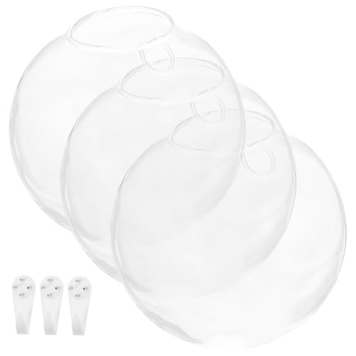 DECOMELODY Glas wandvase Hydroponische Pflanzgefäße mit Befestigung für Blumenarrangements Wohnzimmer Balkon Büro Dekoration Terrarienpflanzen DECOMELODY Glas wandvase Hydroponische Pflanzgefäße mit Befestigung für Blumenarrangements Wohnzimmer Balkon Büro Dekoration Terrarienpflanzen von DECOMELODY