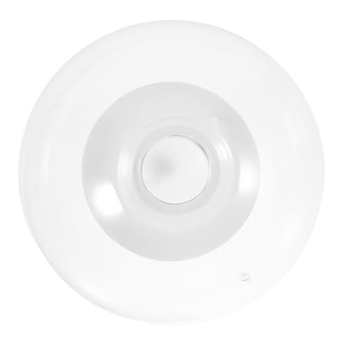 DECOMELODY Glaskugel Lampenschirm Ersatzglas für Pendelleuchte Milchweißes Glas Lampenschirm Decke Innenbeleuchtung Fassung Moderne Lichtabdeckung von DECOMELODY