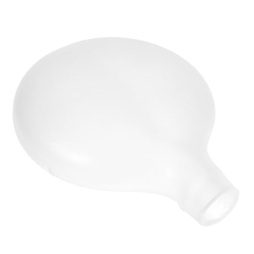DECOMELODY Glaslampenschirm Milchweißer Lampenschirm für Deckenleuchten Tischlampen und Elegantes Design Staubdicht Installieren für Wohnzimmer von DECOMELODY