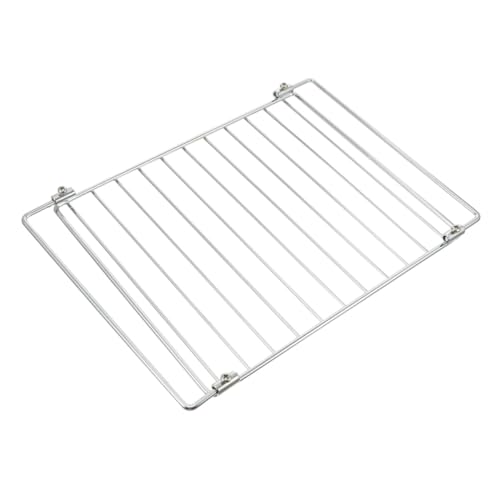 DECOMELODY Grillrost Ausziehbares Barbecue Mesh Hitzebeständig Leicht und Pflegeleicht Elektrobackofen für Vielseitiges Grillen und Backen von DECOMELODY