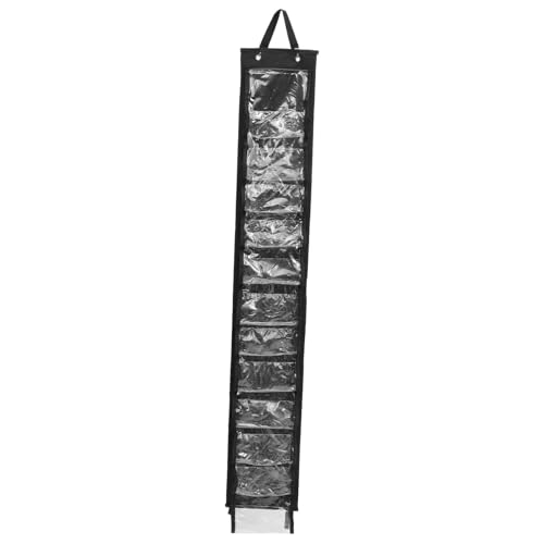 DECOMELODY Großer Tür hängeorganizer mit Fächern Faltbarer Aufbewahrungsbeutel aus Oxford und PVC Robust und Platzsparend für Kleidung Handtücher Yoga Outfits im Schrank Tür von DECOMELODY