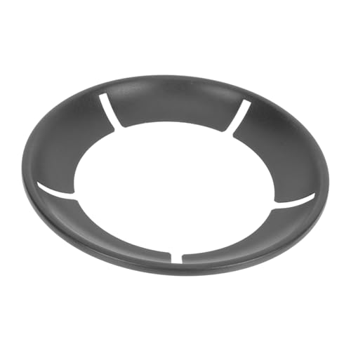 DECOMELODY Gusseisen Gasherd Windschutz Herdabdeckung Energiesparender Herdschutz Kochtopf Halter Herdschutzring für Wok und Pfanne von DECOMELODY