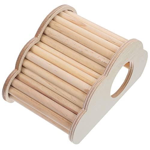 DECOMELODY Hamster Nest aus Versteckspielzeug für Kleine Haustiere mit Klettern Leiter und Schlafbereich für Hamster und Meerschweinchen Langlebig und Leicht zu Reinigen von DECOMELODY