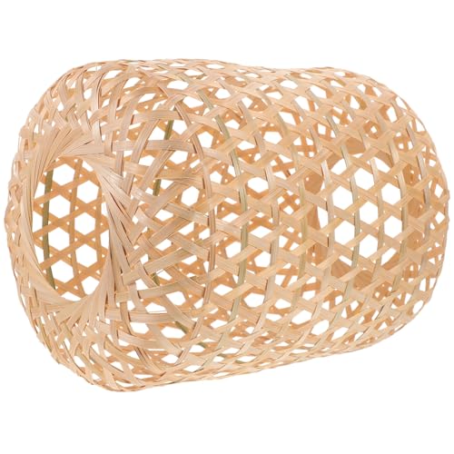 DECOMELODY Handgefertigter Lampenschirm aus gewebtem Seil für Pendelleuchte Rustikal Gewebter Lampenschirm Retro Stil Passend für Wohnzimmer Hotel Schlafzimmer Weiches Licht Dekorativ und DECOMELODY Handgefertigter Lampenschirm aus gewebtem Seil für Pendelleuchte Rustikal Gewebter Lampenschirm Retro Stil Passend für Wohnzimmer Hotel Schlafzimmer Weiches Licht Dekorativ und von DECOMELODY