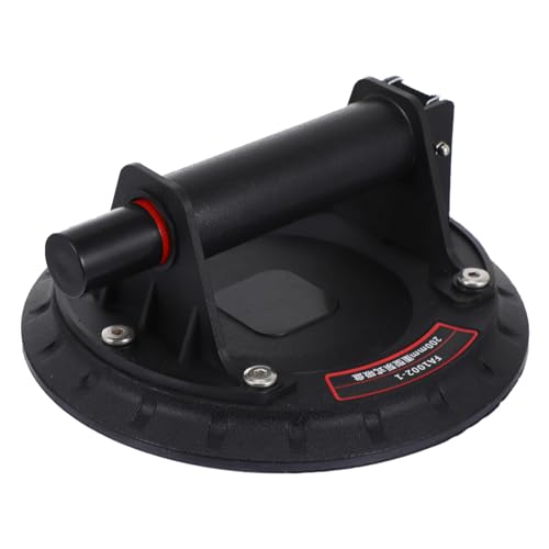 DECOMELODY Heavy Duty Vakuum saugnapf mit Griff Leistungsstarker Glassauger Lifter für Granit Fliesen und Glatte Oberflächen Robuster Saugnapf mit Dicker Gummibasis Einfach zu Bedienen und von DECOMELODY