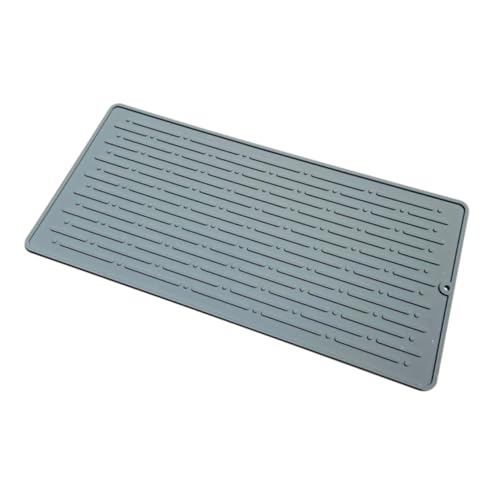 DECOMELODY Hitzebeständige Silikon Abtropfmatte Große Küchenspüle Trocknungsmatte Rutschfest Wasserdurchlässig Isolierunterlage Spülbecken Zubehör DECOMELODY Hitzebeständige Silikon Abtropfmatte Große Küchenspüle Trocknungsmatte Rutschfest Wasserdurchlässig Isolierunterlage Spülbecken Zubehör von DECOMELODY