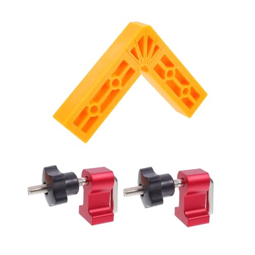 DECOMELODY Holzarbeit Winkelspanner Kunststoffklemme Langlebig Rechtwinkliger Positionierwinkel für Schrankbau und Heimwerker Einfache Handhabung Keine Verletzungsgefahr Gelb DECOMELODY Holzarbeit Winkelspanner Kunststoffklemme Langlebig Rechtwinkliger Positionierwinkel für Schrankbau und Heimwerker Einfache Handhabung Keine Verletzungsgefahr Gelb von DECOMELODY