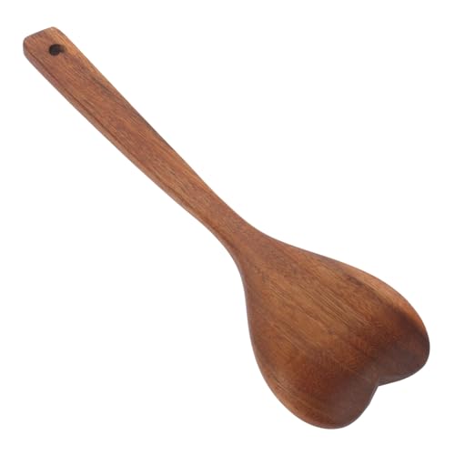 DECOMELODY Holzlöffel Herzform Rührlöffel aus Robustem Acacia Holz Wiederverwendbarer Küchensuppenlöffel mit Ergonomischem Griff zum Salat und Suppenrühren Leicht zu Reinigen DECOMELODY Holzlöffel Herzform Rührlöffel aus Robustem Acacia Holz Wiederverwendbarer Küchensuppenlöffel mit Ergonomischem Griff zum Salat und Suppenrühren Leicht zu Reinigen von DECOMELODY