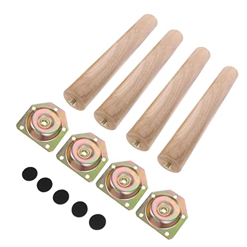 DECOMELODY 4sätze Holzmöbelfüße Ersatz Für Tischbeine Sofa Und Schrankfüße Stabil Und Langlebig Für Möbel Wie Tisch Bett Sofa Und Schrank Mit Montageplatten DECOMELODY 4sätze Holzmöbelfüße Ersatz Für Tischbeine Sofa Und Schrankfüße Stabil Und Langlebig Für Möbel Wie Tisch Bett Sofa Und Schrank Mit Montageplatten von DECOMELODY