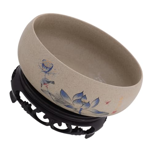 DECOMELODY Hydroponischer Keramik blumentopf mit Lotusblume Dekorativer Pflanztopf mit Anzeige Basis Multifunktional für Innenbereiche Wie Wohnzimmer Büro Balkon Kunstvoll Verarbeitet für DECOMELODY Hydroponischer Keramik blumentopf mit Lotusblume Dekorativer Pflanztopf mit Anzeige Basis Multifunktional für Innenbereiche Wie Wohnzimmer Büro Balkon Kunstvoll Verarbeitet für von DECOMELODY