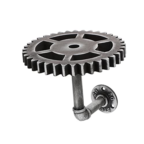 DECOMELODY Industrieller Eisenträger Wandhalter Vintage Design Robustes Regal zur Wandmontage für Rustikale Wohn und Bardekoration Stabil Langlebig von DECOMELODY