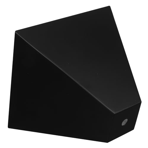 DECOMELODY Industrieller Metall Lampenschirm Vierseitiger Eisen-kerbschirm mit Ersatz Lampenschirm für Deckenleuchten Tischlampen Wandlampen Geometrisches Design Einfache Montage Gleichmäßige von DECOMELODY