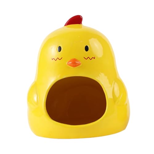 DECOMELODY Keramik Kleintiernest Klein Verschleißfestes Hamster und Meerschweinchenversteck Pflegeleichtes Schlafhaus Dekoratives Nagetierbett für Hamster und Kleine Haustiere DECOMELODY Keramik Kleintiernest Klein Verschleißfestes Hamster und Meerschweinchenversteck Pflegeleichtes Schlafhaus Dekoratives Nagetierbett für Hamster und Kleine Haustiere von DECOMELODY