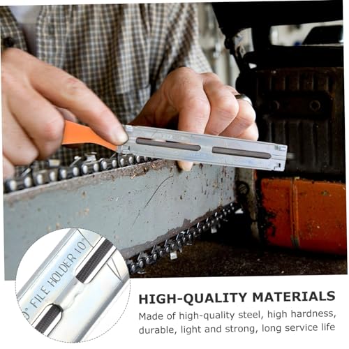 DECOMELODY Kettensägen schärffeilen set mit Robustem Griff Langlebige Holzfeile für Präzises Ketten schärfen Tragbares Schleifwerkzeug Einfach zu Bedienen und Vielseitig für DECOMELODY Kettensägen schärffeilen set mit Robustem Griff Langlebige Holzfeile für Präzises Ketten schärfen Tragbares Schleifwerkzeug Einfach zu Bedienen und Vielseitig für von DECOMELODY