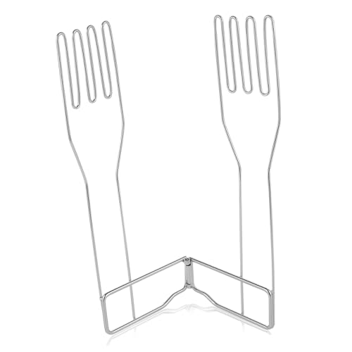 DECOMELODY Klappbarer Handschuhhalter aus Robustem Metall Multifunktionaler Handschuhtrockner und Handtuchhalter für Küche Platzsparender Eleganter Handschuhständer zur Schnellen Trocknung von DECOMELODY