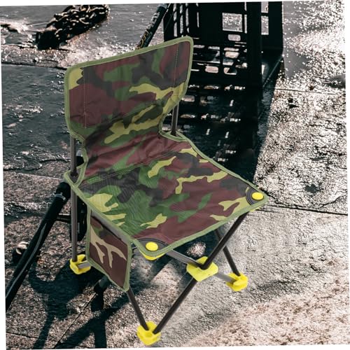 DECOMELODY Klappbarer Outdoor Angelstuhl Campingstuhl Tragbarer Faltbarer Barbecue Hocker Sitzhocker Rückenlehne für Angeln Strand Picknick DECOMELODY Klappbarer Outdoor Angelstuhl Campingstuhl Tragbarer Faltbarer Barbecue Hocker Sitzhocker Rückenlehne für Angeln Strand Picknick von DECOMELODY