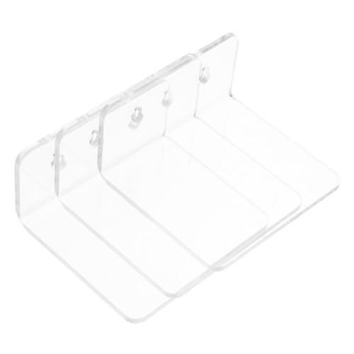 DECOMELODY Klares Teiliges Transparentes Wandregal für Pflanzen Kleine Klebe Pflanzhalter Fensterregal mit Hoher Tragkraft Platzsparend für Bad Schlafzimmer Küche Dekor DECOMELODY Klares Teiliges Transparentes Wandregal für Pflanzen Kleine Klebe Pflanzhalter Fensterregal mit Hoher Tragkraft Platzsparend für Bad Schlafzimmer Küche Dekor von DECOMELODY
