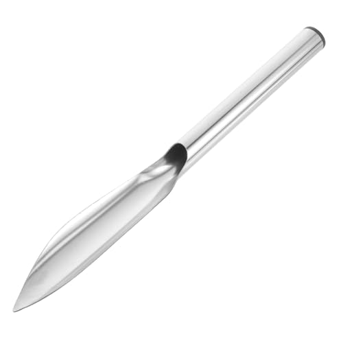DECOMELODY Kleine Gartenschaufel aus Edelstahl Spitz Zulaufend Handliche Handschaufel für Gartenarbeit Vielseitiges Unkraut Wurzelentfernungswerkzeug Robust und Einfach zu Handhaben DECOMELODY Kleine Gartenschaufel aus Edelstahl Spitz Zulaufend Handliche Handschaufel für Gartenarbeit Vielseitiges Unkraut Wurzelentfernungswerkzeug Robust und Einfach zu Handhaben von DECOMELODY