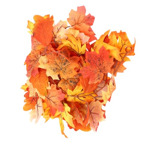 DECOMELODY Künstliche Ahornblattgirlande Herbstdekoration für Halloween und Thanksgiving Wetterfeste Rattanblätter zum Hängen Geeignet für Garten Haus Party Outdoor Dekoartikel Farblich DECOMELODY Künstliche Ahornblattgirlande Herbstdekoration für Halloween und Thanksgiving Wetterfeste Rattanblätter zum Hängen Geeignet für Garten Haus Party Outdoor Dekoartikel Farblich von DECOMELODY