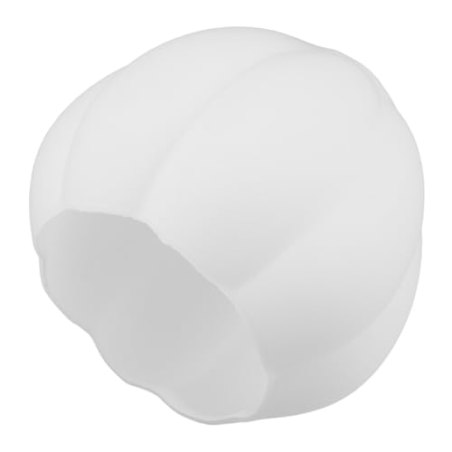 DECOMELODY Kürbis Glas Lampenschirm Vintage Lampenschirm Dekorative Lampenschirme Pendelleuchtenschirm Ersatzglas Tischlampenschirm Rustikaler Glas von DECOMELODY