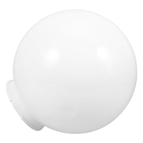 DECOMELODY Kugel Lampenschirm Milky Ersatzlampenabdeckung für Deckenleuchten Pendelleuchten und Wandleuchten Einfache Installation Gleichmäßige Lichtverteilung für Außenbereiche von DECOMELODY