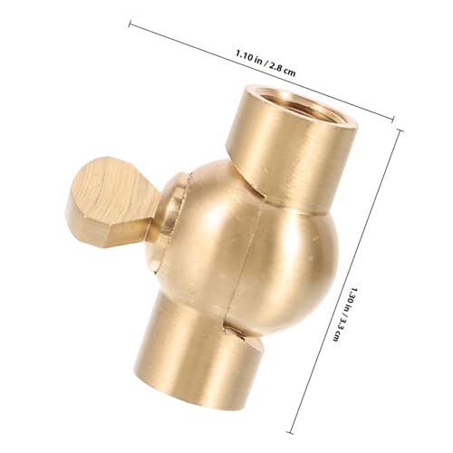 DECOMELODY Kupfer Wandlampenadapter mit Handgriff Verstellbarer Innengewinde für Deckenleuchten Langlebiger Lampenanschluss für Badezimmer und Wohnräume DECOMELODY Kupfer Wandlampenadapter mit Handgriff Verstellbarer Innengewinde für Deckenleuchten Langlebiger Lampenanschluss für Badezimmer und Wohnräume von DECOMELODY