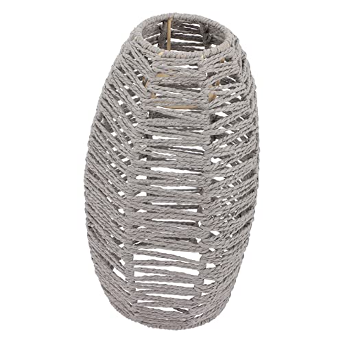 DECOMELODY Lampenschirm Geflochtenem Rattan Minimalistische Deckenleuchte Geeignet für Verschiedene Lampen Warmes Diffuses Licht für Wohnräume und Restaurants Tragbar und Leicht DECOMELODY Lampenschirm Geflochtenem Rattan Minimalistische Deckenleuchte Geeignet für Verschiedene Lampen Warmes Diffuses Licht für Wohnräume und Restaurants Tragbar und Leicht von DECOMELODY