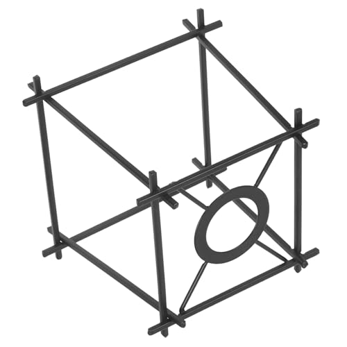 DECOMELODY Lampenschirm Metall Drahtgeflecht Hängelampe Ersatz Lampenschirm Vintage Design Geometrisch Einfach Installierbar Für Innenbeleuchtung Wohnzimmer Esszimmer von DECOMELODY
