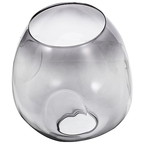 DECOMELODY Lampenschirm Ovaler Pendelleuchte Gehärtetes Modern Robust Wärmebeständig Ersatzschirm für Wohnzimmer Schlafzimmer Büro Dekorative Beleuchtung Farbverlauf von DECOMELODY