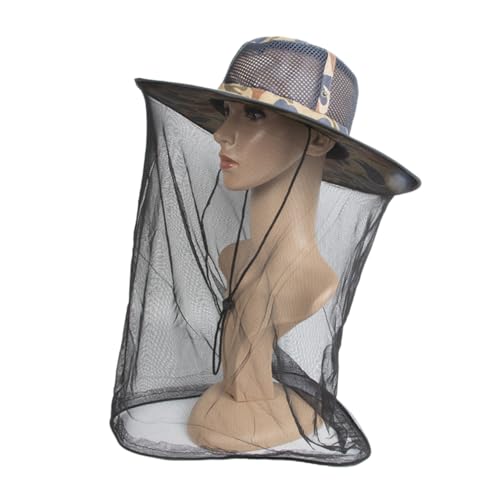 DECOMELODY Leichter Moskitonetz hut mit Gesichtsschutz Atmungsaktiv und Wasserabweisend für Camping Angeln Gartenarbeit und Imkerei Zuverlässiger Schutz vor Insekten im Freien DECOMELODY Leichter Moskitonetz hut mit Gesichtsschutz Atmungsaktiv und Wasserabweisend für Camping Angeln Gartenarbeit und Imkerei Zuverlässiger Schutz vor Insekten im Freien von DECOMELODY