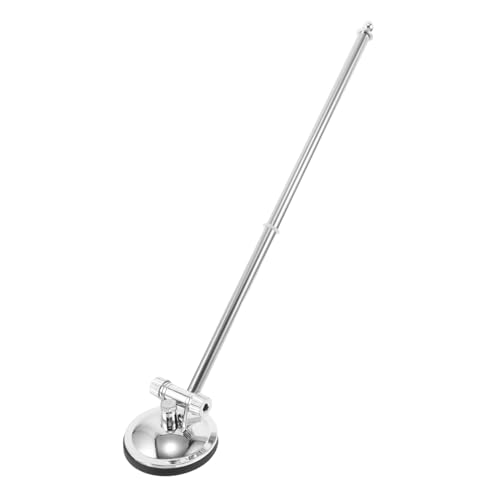 DECOMELODY Magnetischer Auto Fahnenhalter Flaggenständer mit Wetterfestem Robustem Sockel für SUV LKW Wohnmobil und Büro Einfache ohne Bohren Abnehmbar Silberfarben ohne Flagge DECOMELODY Magnetischer Auto Fahnenhalter Flaggenständer mit Wetterfestem Robustem Sockel für SUV LKW Wohnmobil und Büro Einfache ohne Bohren Abnehmbar Silberfarben ohne Flagge von DECOMELODY