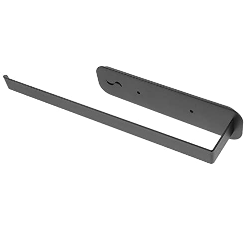 DECOMELODY Magnetischer Toilettenpapierhalter Karbonstahl Handtuchregal ohne Bohren Platzsparendes Design für Bad Küche und Wohnzimmer und Installieren Robuste Tragfähigkeit und Langlebige von DECOMELODY