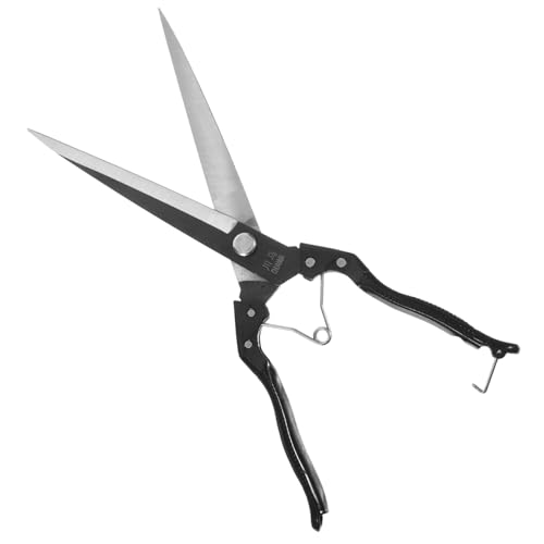 DECOMELODY Manuelle Schafschere mit Ergonomischem Griff Metall Schafwollschere für Effiziente Tierpflege und Schnelles Scheren Großer Flächen Farmen von DECOMELODY