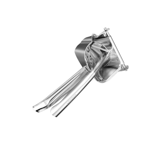 DECOMELODY Manuelle Zitronenpresse aus Edelstahl Robuster Hand fruchtsqueezer für Orangen Zitronen Grapefruits Praktischer Kleiner Saftspender für Schnelles Zeitsparendes Saftpressen von DECOMELODY