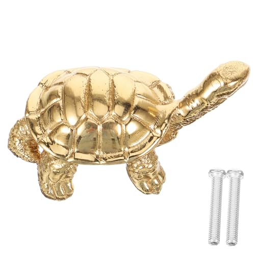 DECOMELODY Messing Schrankgriff Schildkrötenform Kleiner Möbelknauf für Türen Dekorativer Küchen Badezimmerschrankgriff Vielseitig für Kommode Kleiderschrank und Wohnzimmermöbel Geeignet DECOMELODY Messing Schrankgriff Schildkrötenform Kleiner Möbelknauf für Türen Dekorativer Küchen Badezimmerschrankgriff Vielseitig für Kommode Kleiderschrank und Wohnzimmermöbel Geeignet von DECOMELODY